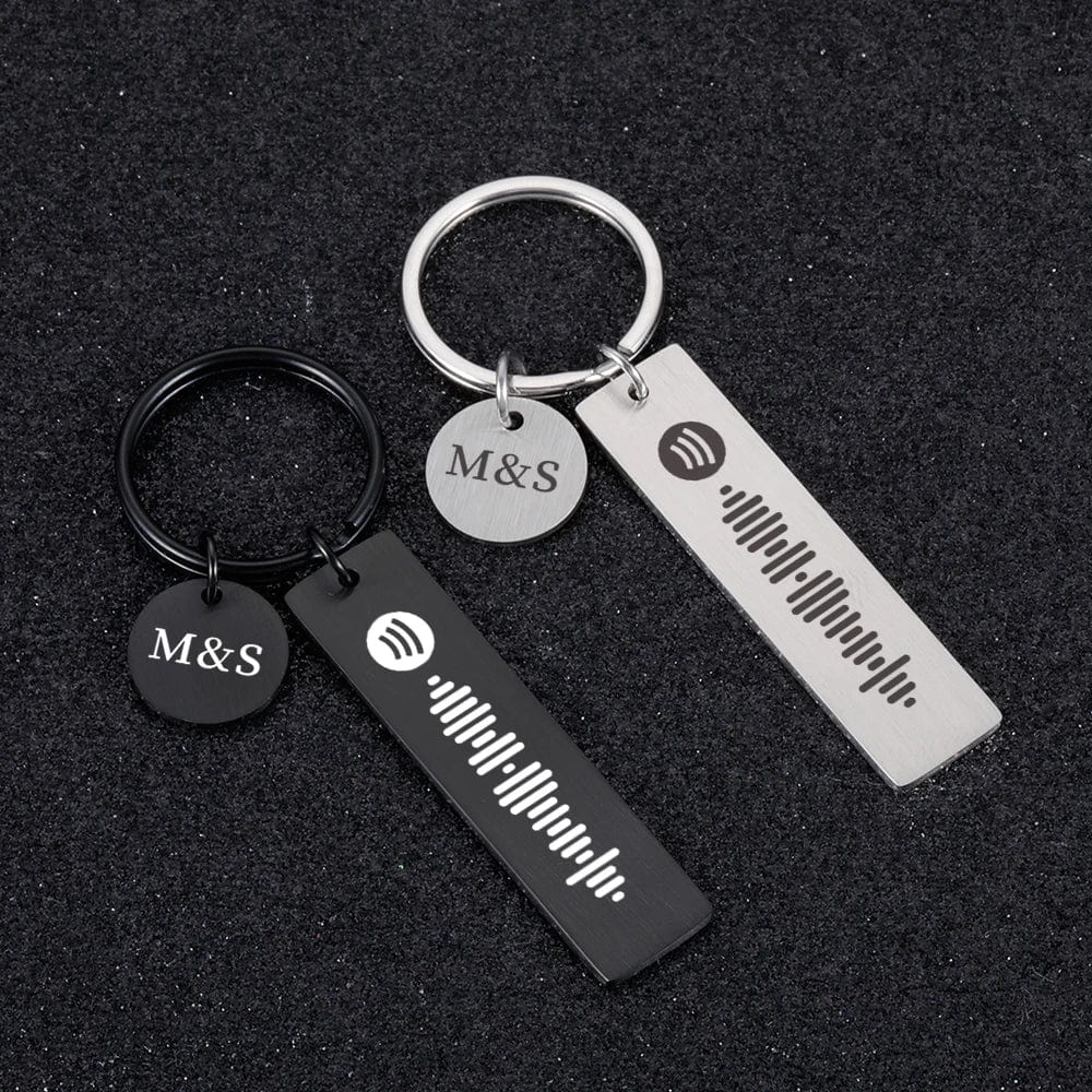 Spotify Memories Keychain