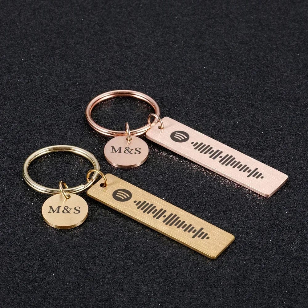 Spotify Memories Keychain