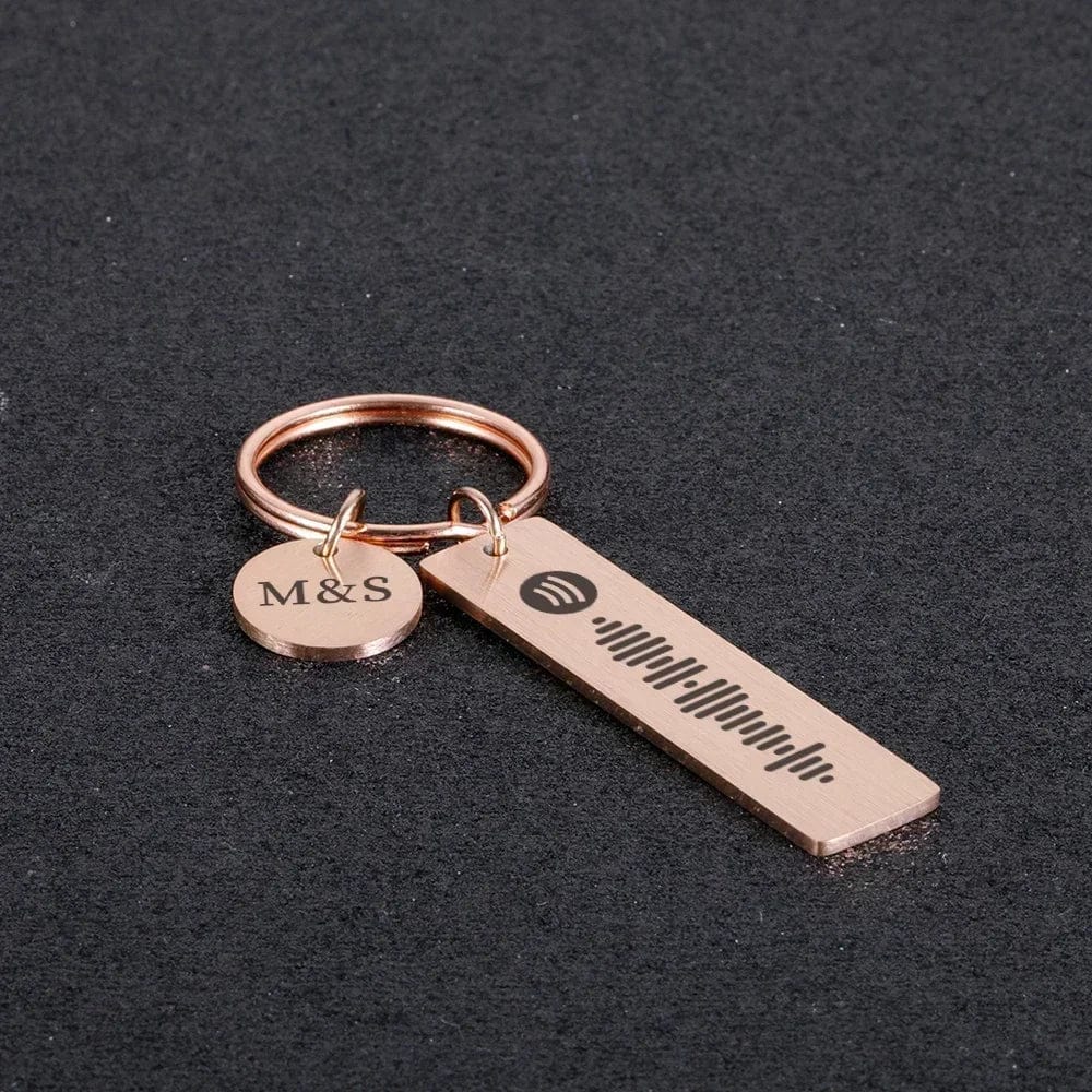 Spotify Memories Keychain